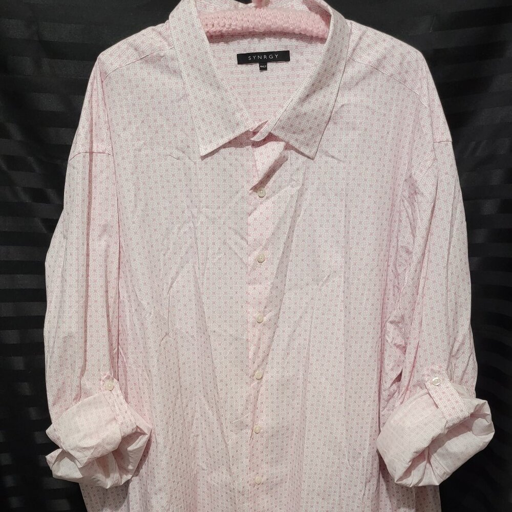 Synrgy long sleeve sport shirt-4XLT